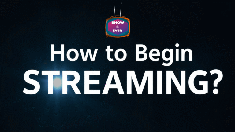 How to Begin Streaming