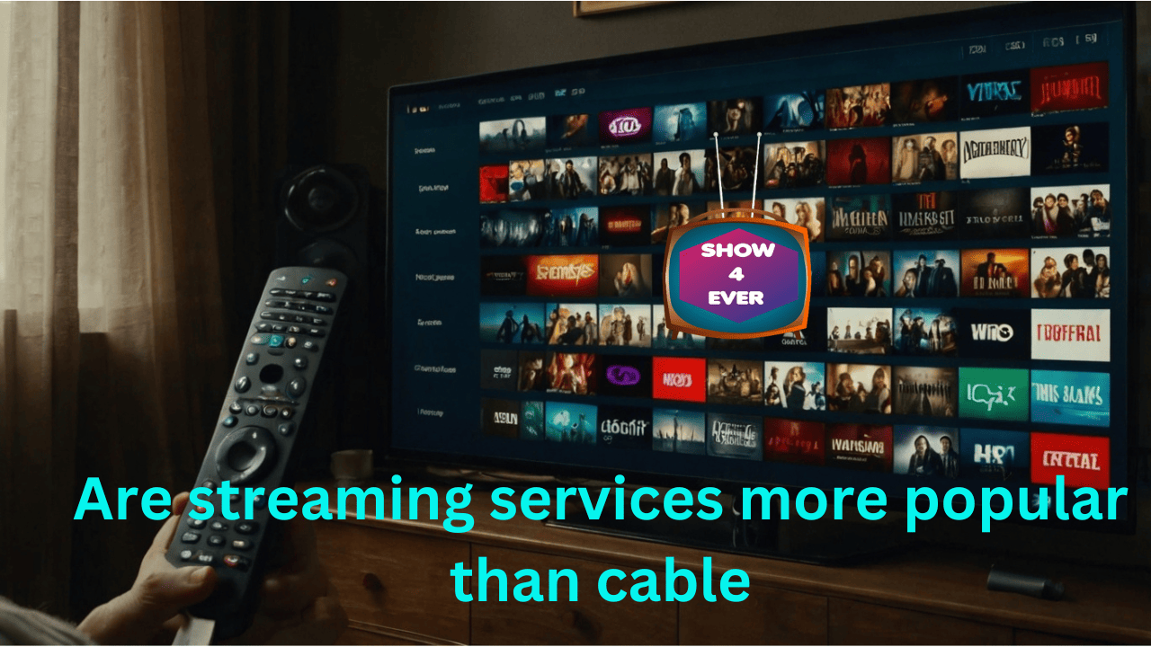Are streaming services more popular than cable
