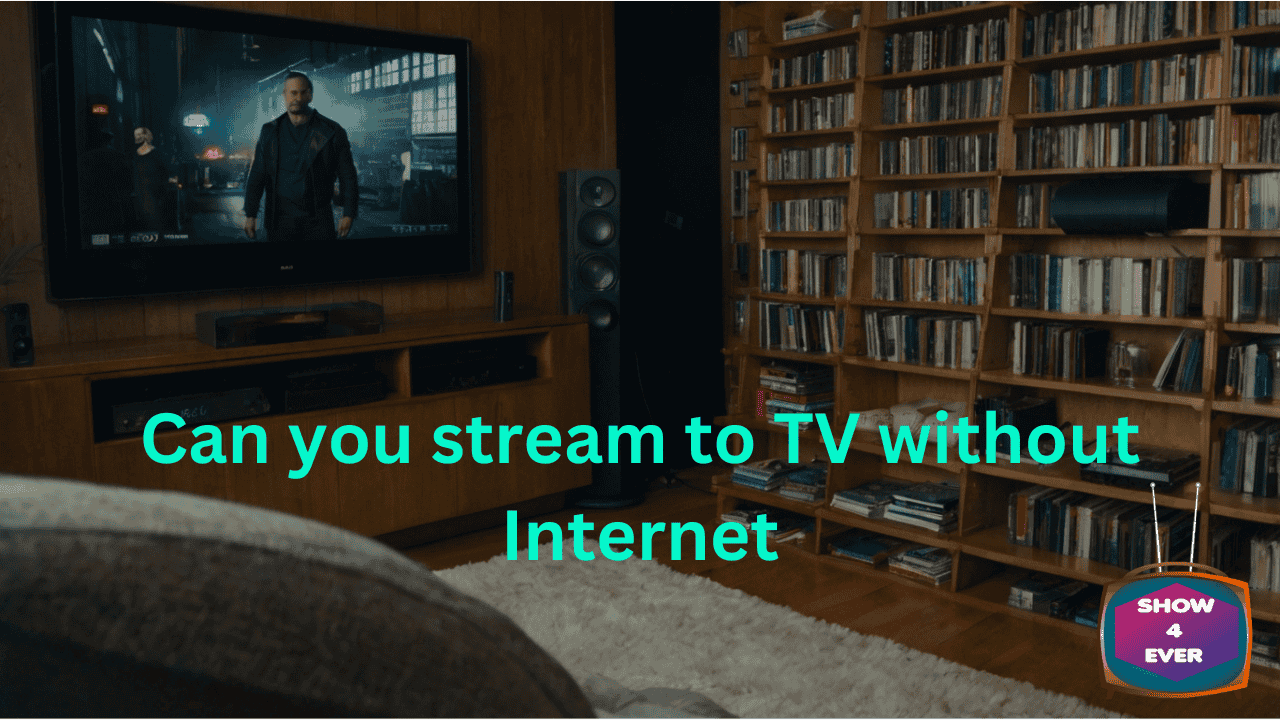 Can you stream to TV without Internet