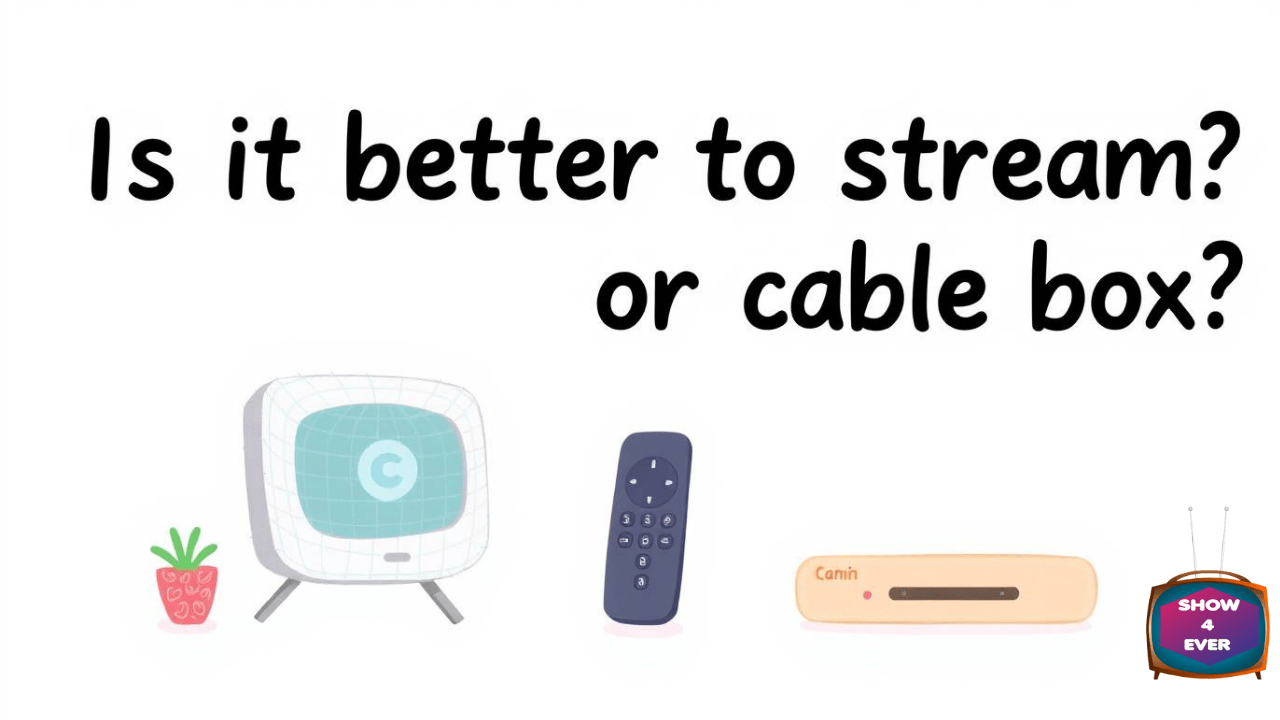 Is it better to stream or use a cable box