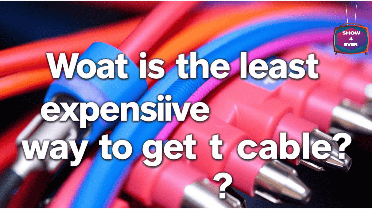 What is the least expensive way to get cable