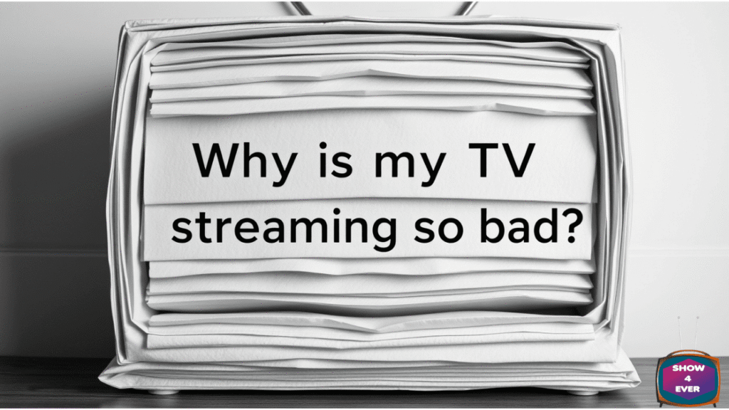 Why is my TV streaming so bad