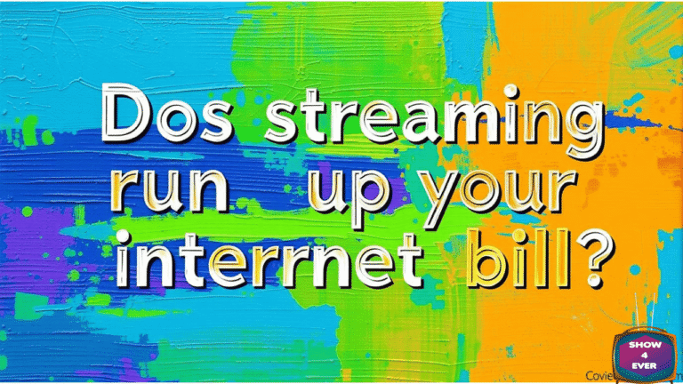 Does streaming run up your internet bill