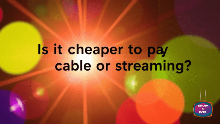 Is it cheaper to pay for cable or streaming