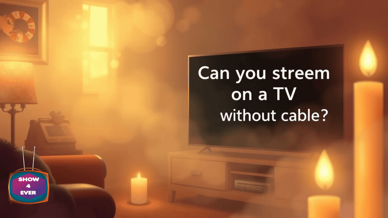 Can you stream on a TV without cable
