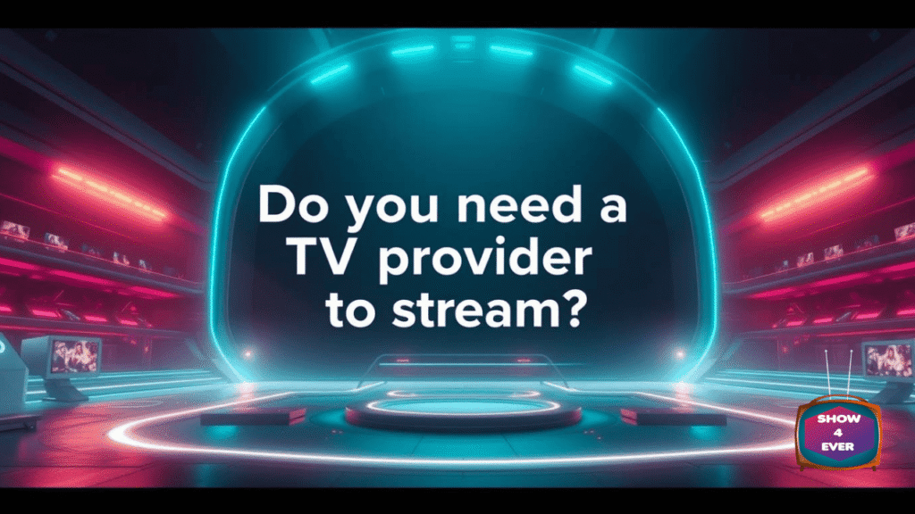 Do you need a TV provider to stream