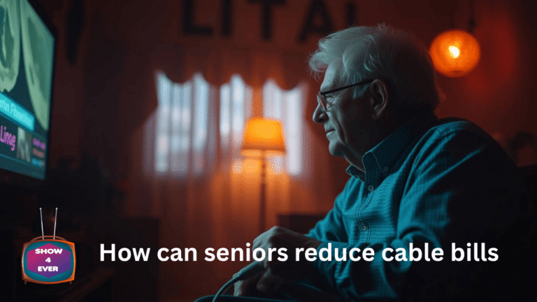 How can seniors reduce cable bills