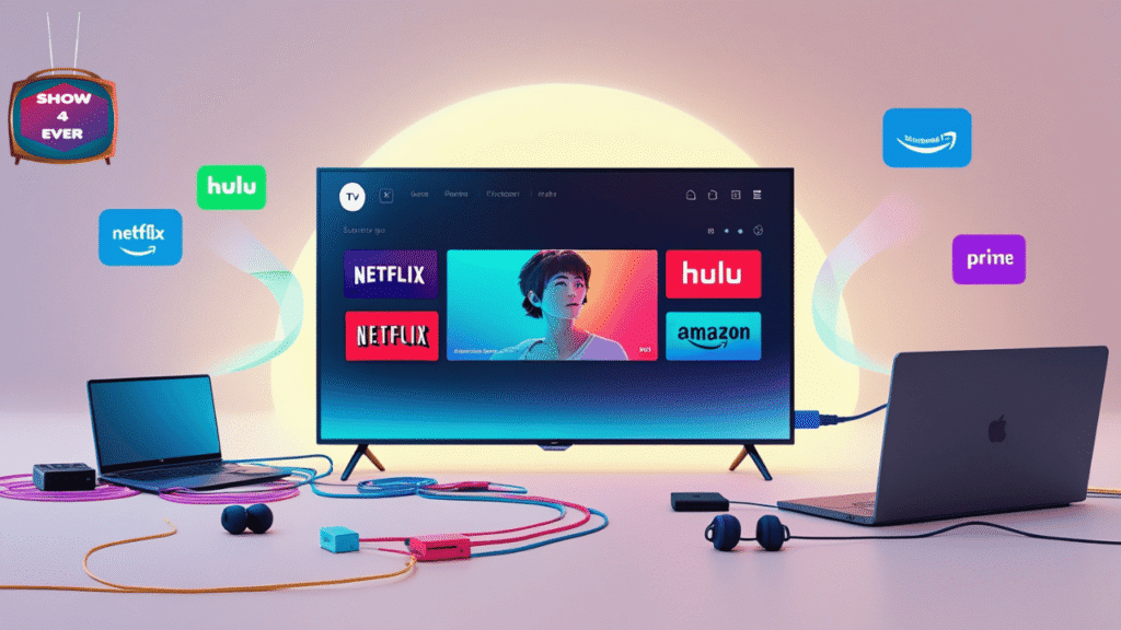How do I connect my TV to the internet for streaming
