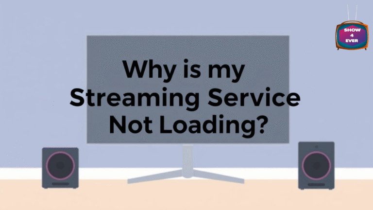 Why is my streaming service not loading