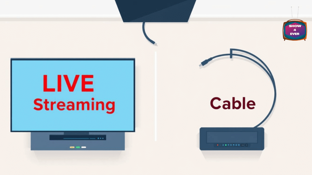 how does live TV streaming compare to cable