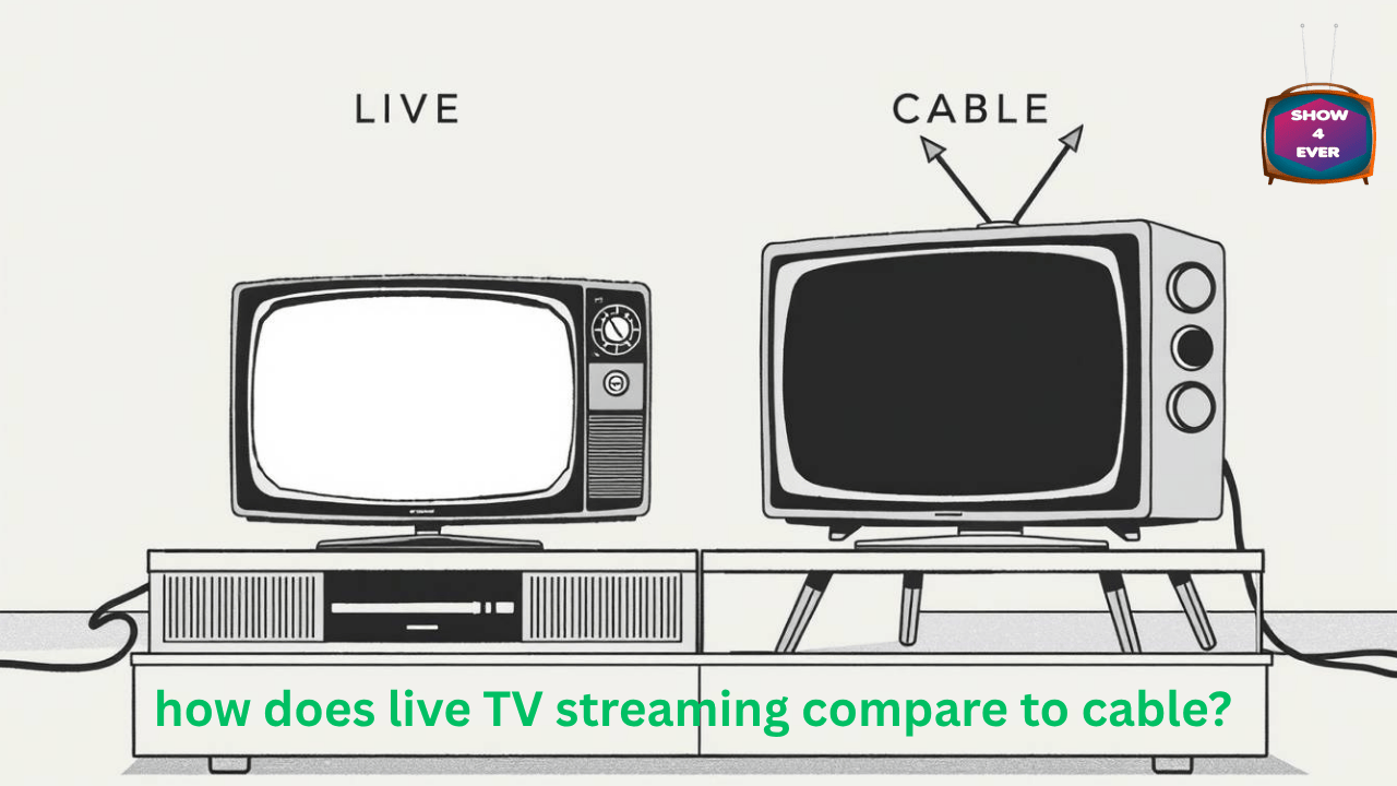 how does live TV streaming compare to cable