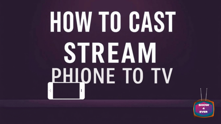 how to cast stream from phone to TV