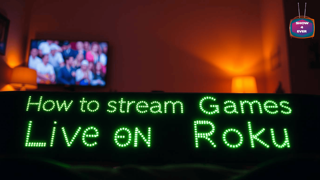 how to stream live games on Roku