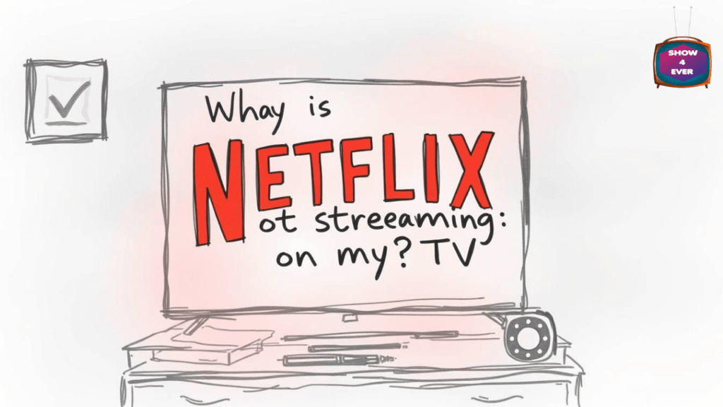 why is Netflix not streaming on my TV