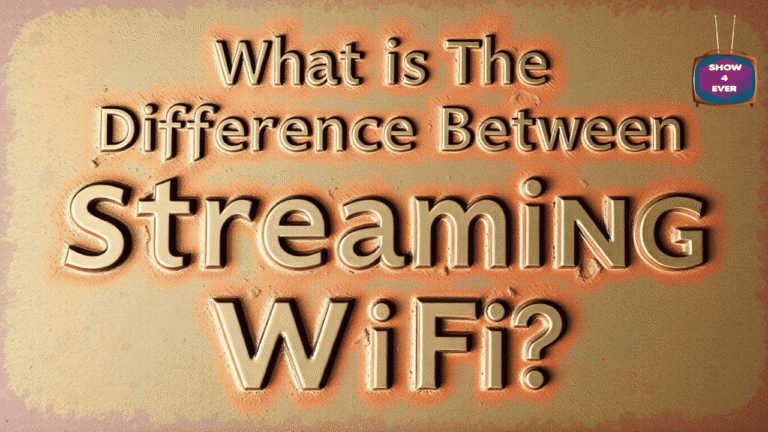 What is the difference between streaming and WiFi