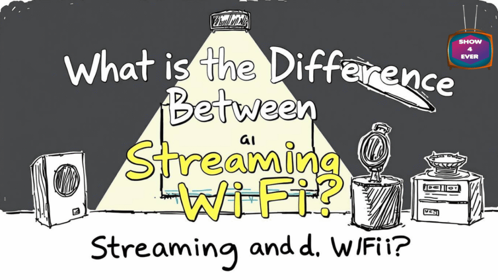 What is the difference between streaming and WiFi