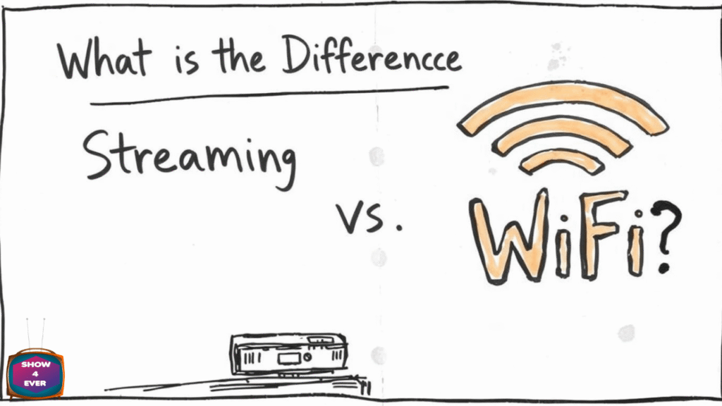 What is the difference between streaming and WiFi