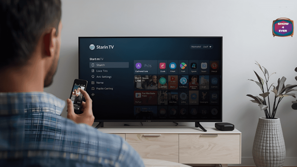 How do I Stream Start my TV