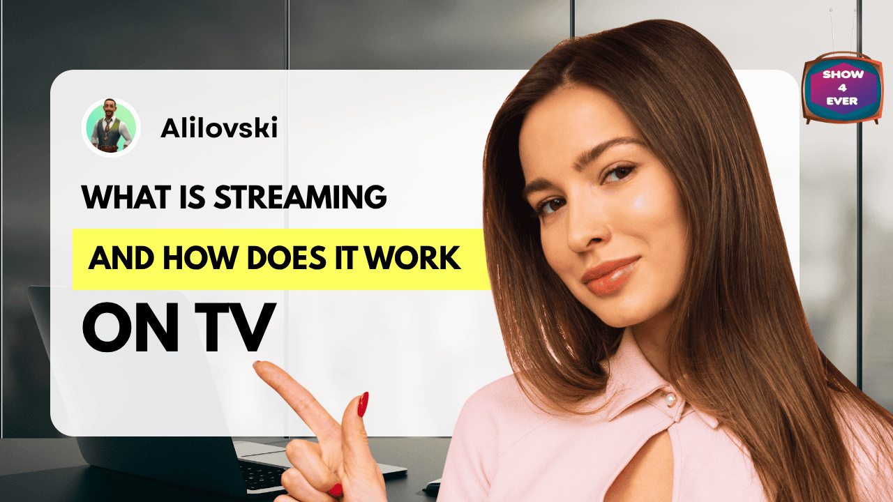 What is streaming and how does it work on TV