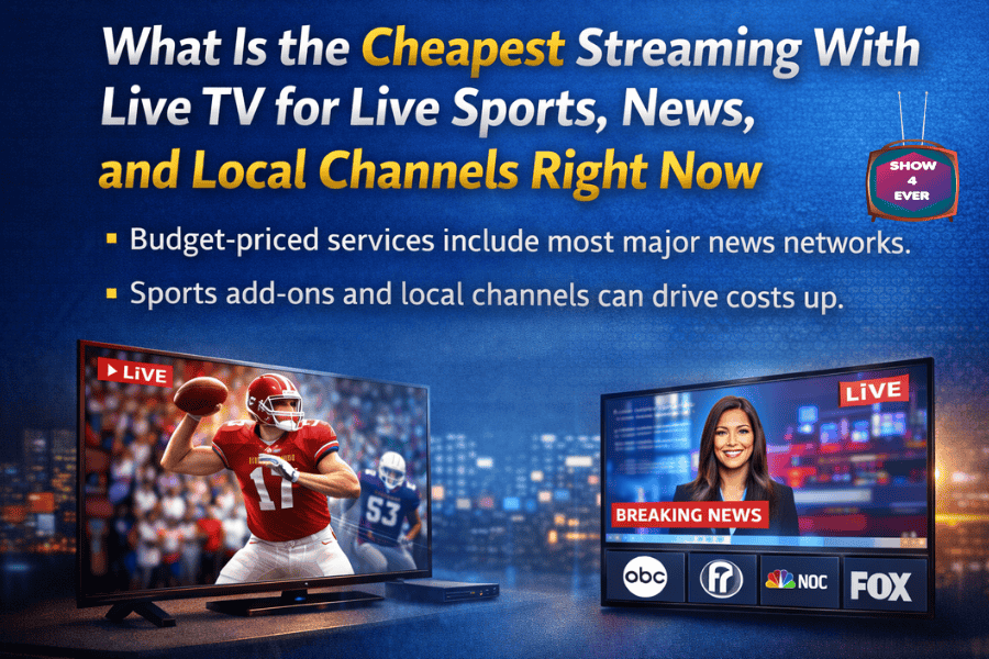 There has never been more excitement and confusion in streaming than in 2025. Cable is technically losing its grip, streaming costs continue to fluctuate on the fly, and new offers are being offered on a daily basis. Everyone is asking the same question: What is the cheapest streaming with live TV that still delivers sports, news, and local channels without destroying your budget?This guide is made to suit you in case you are a student seeking to save money, a family looking to cut the cord, or a sports fan searching to find a live game. We are disaggregating real-time pricing patterns, channel value, concealed expenses, and special offers to enable you to select the most appropriate and most affordable live TV streaming service with confidence in 2025.