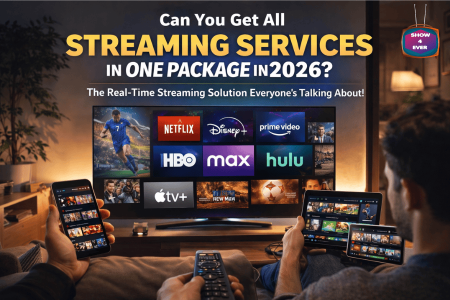 Can you get all streaming services in one package