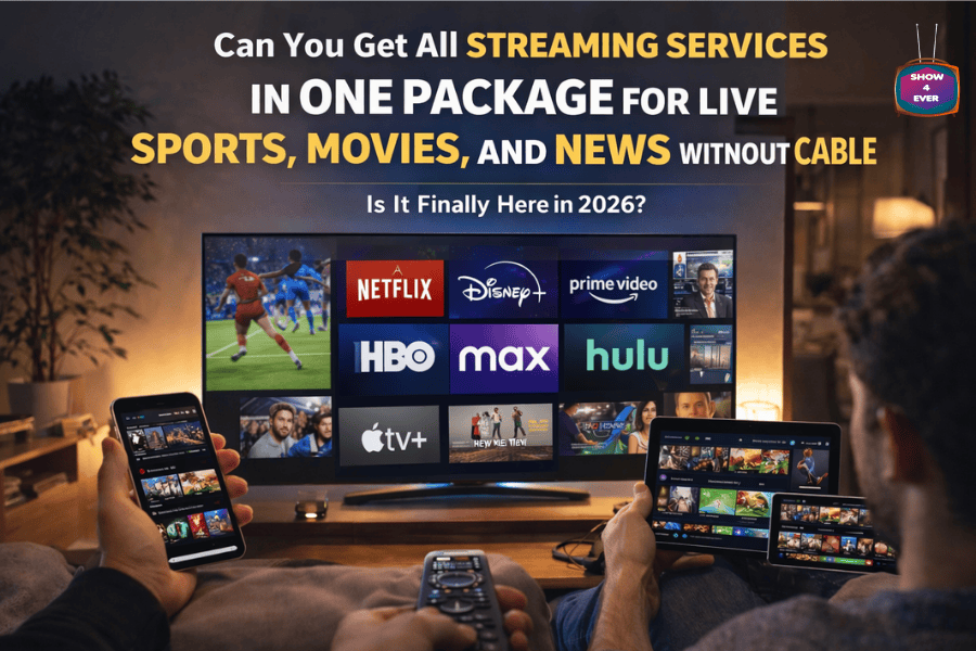 Can you get all streaming services in one packageCan you get all streaming services in one package