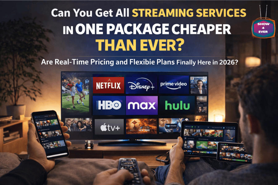 Can you get all streaming services in one package.2