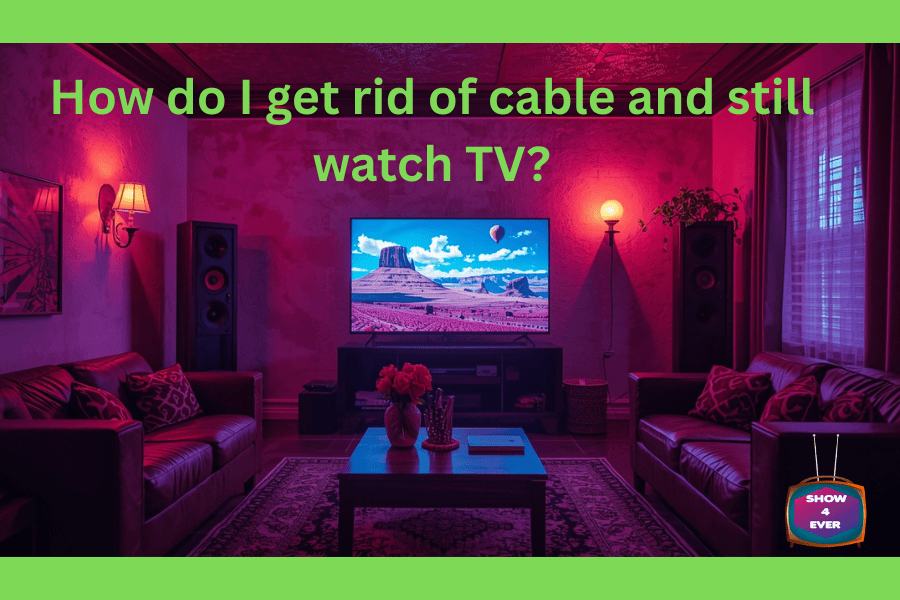 How do I get rid of cable and still watch TV
